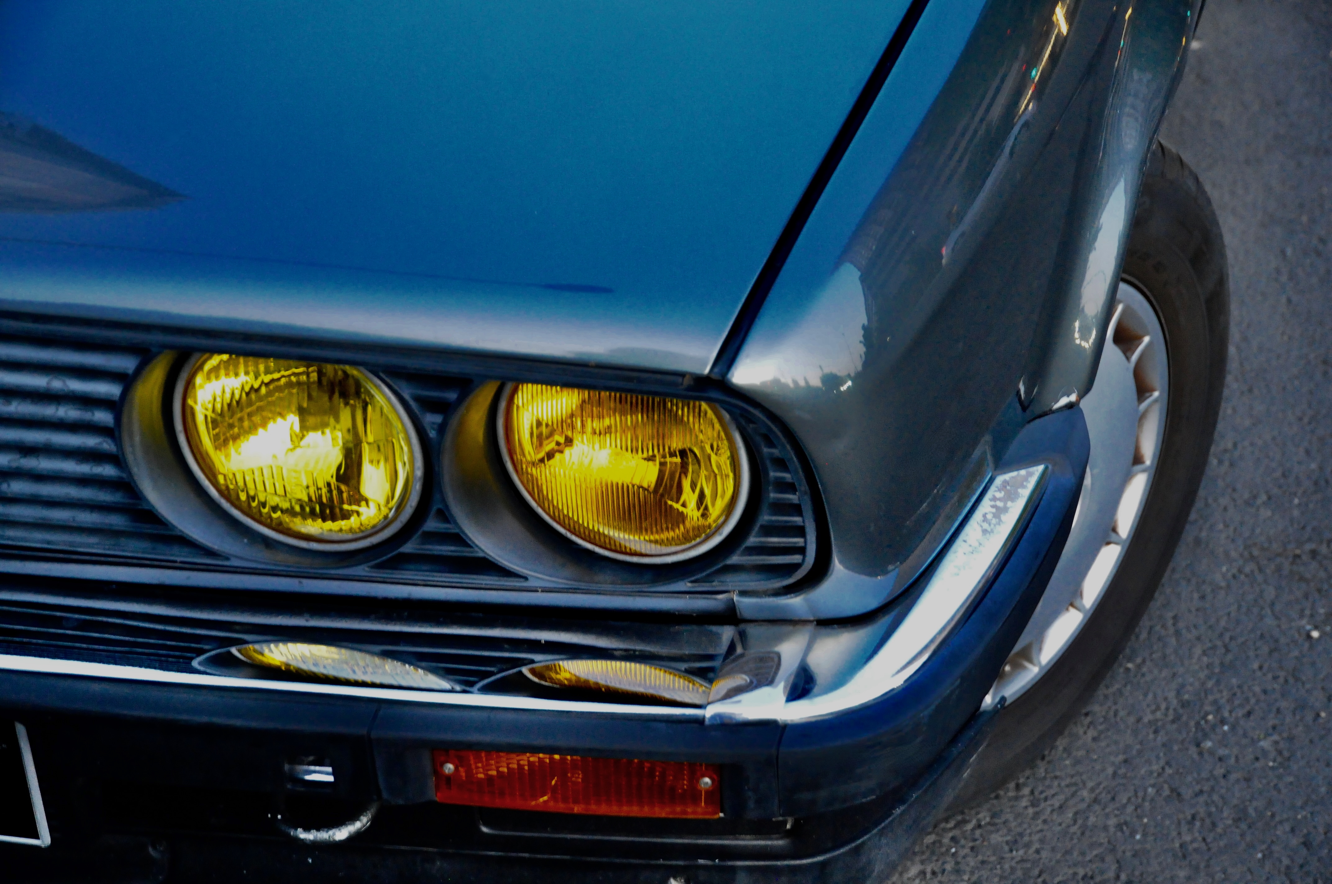 Blue BMW - Paris, France