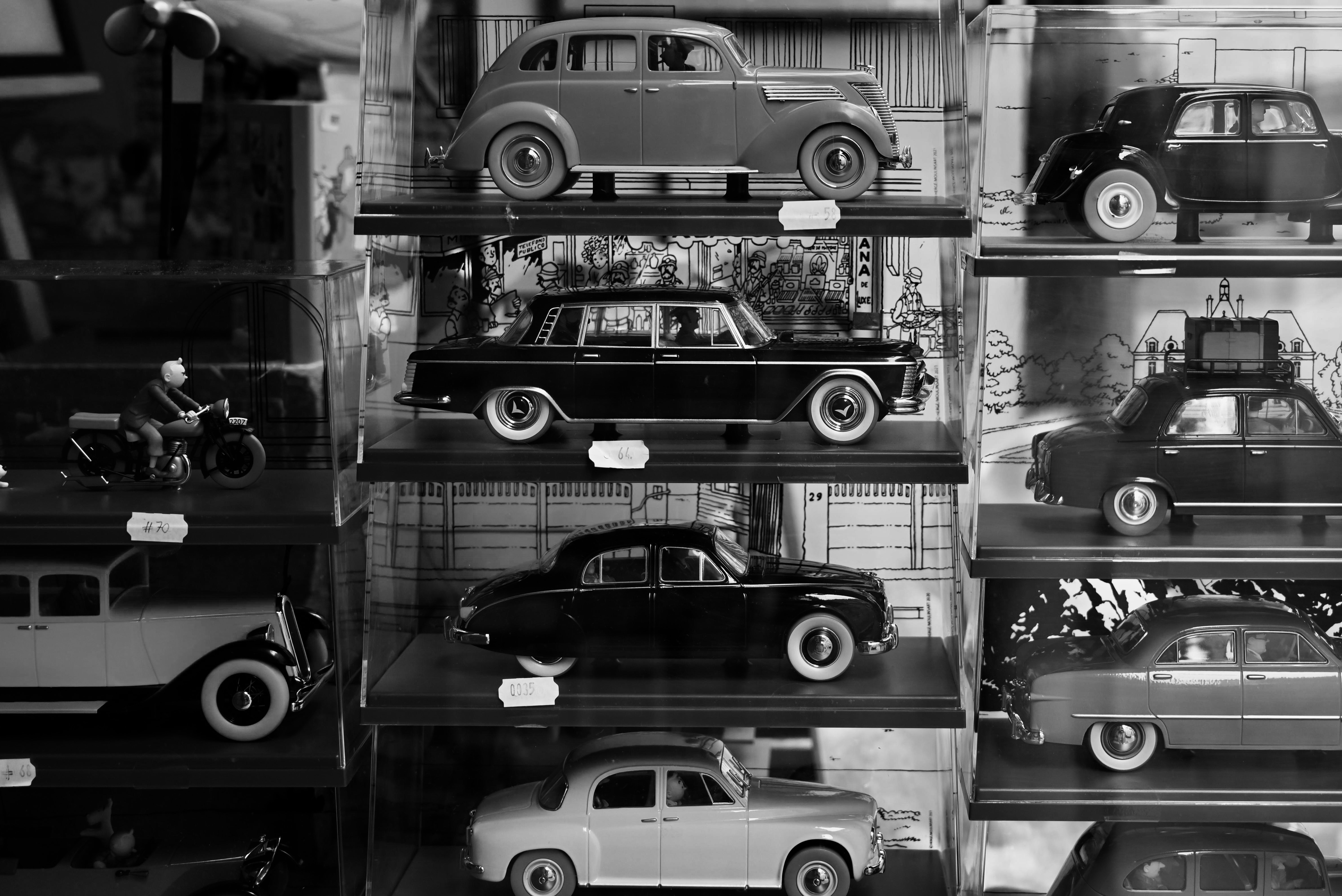 Cars on display - Clermont-Ferrand, France